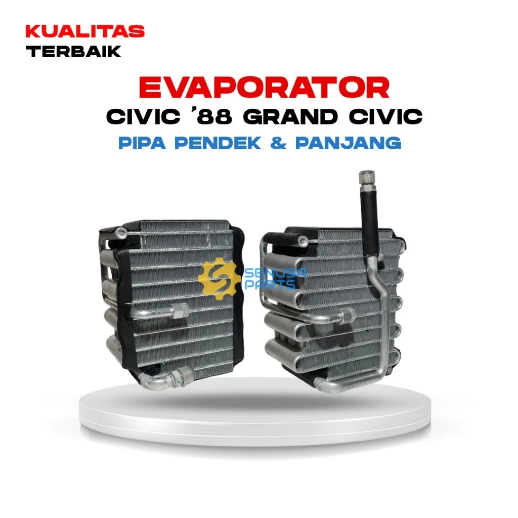 Evaporator AC Honda Civic '88 Grand Civic Pipa Pendek/Panjang (JG120221/Z - JG090603/Z)