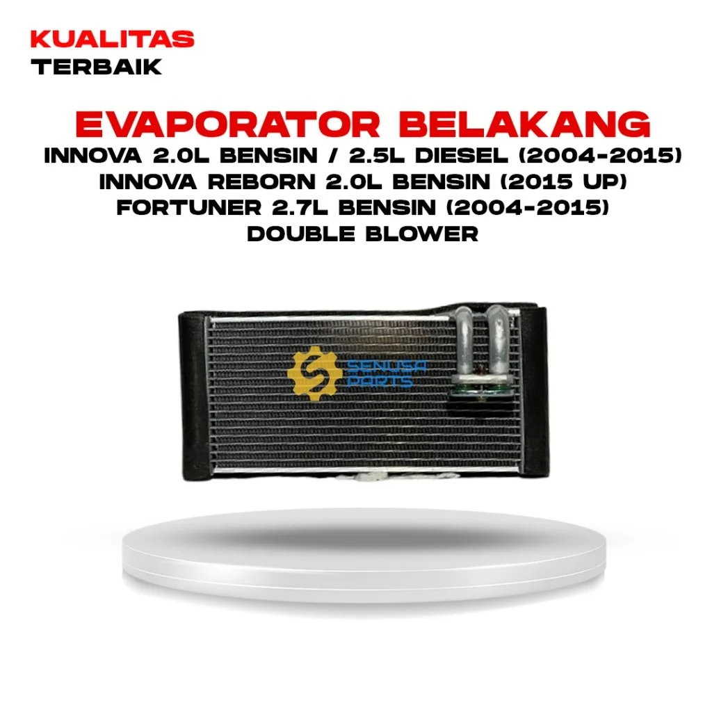 Evaporator AC Innova Double Blower 2004-2015 Reborn Fortuner 2.7 Belakang Ori Denso 446600-0931