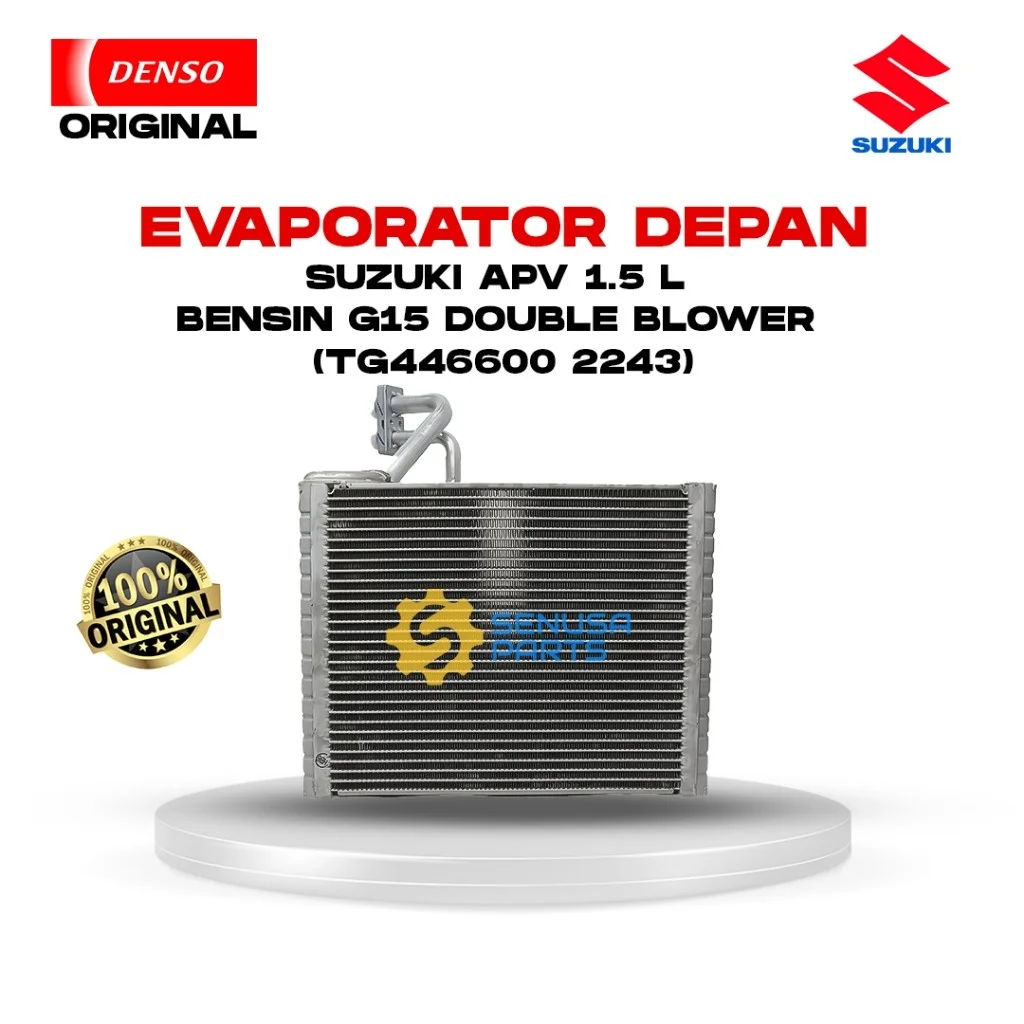 Evaporator Suzuki APV 1.5 L Bensin G15 Double Blower Depan Denso (TG446600-2243AM)