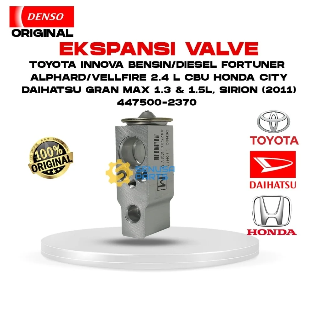 Expansi Valve AC Mobil Innova Bensin Diesel Fortuner Alphard Vellfire City Gran Max Sirion 447500 2370