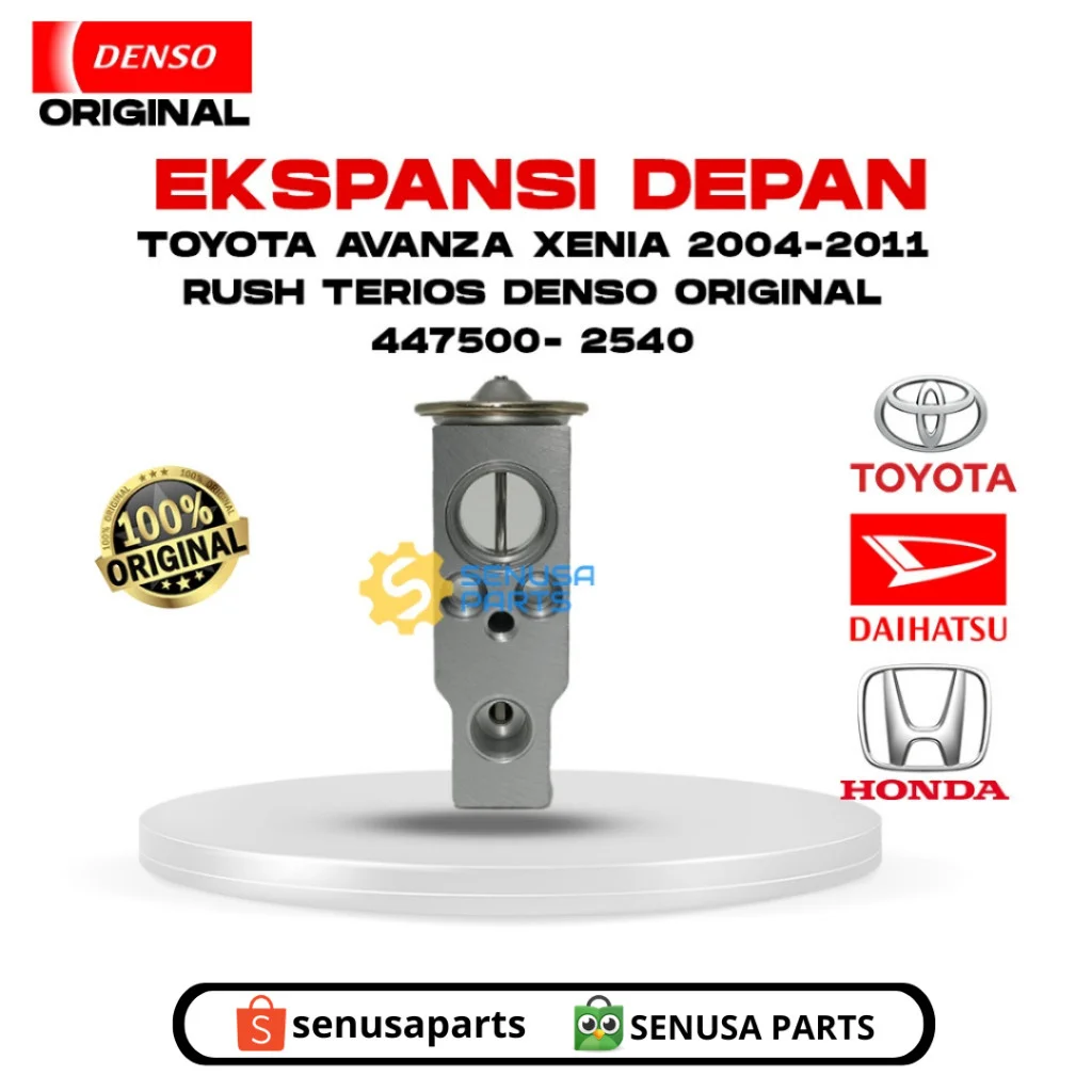 Expansion Valve Depan Toyota Avanza Xenia 2004-2011 Denso Original 447500- 2540
