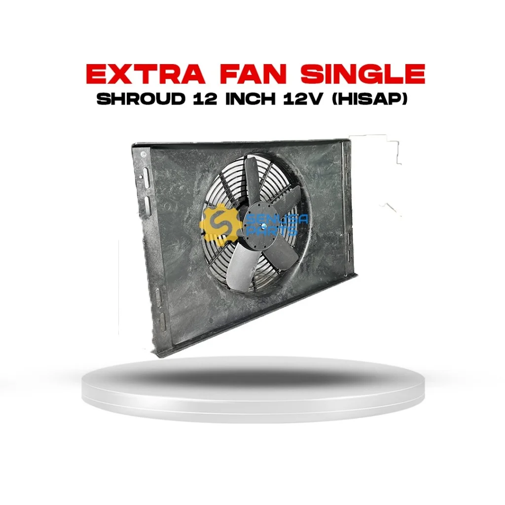 Extra Fan Shroud 12 Inch 12V