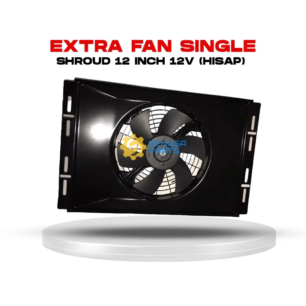 Extra Fan Shroud 12 Inch 12V