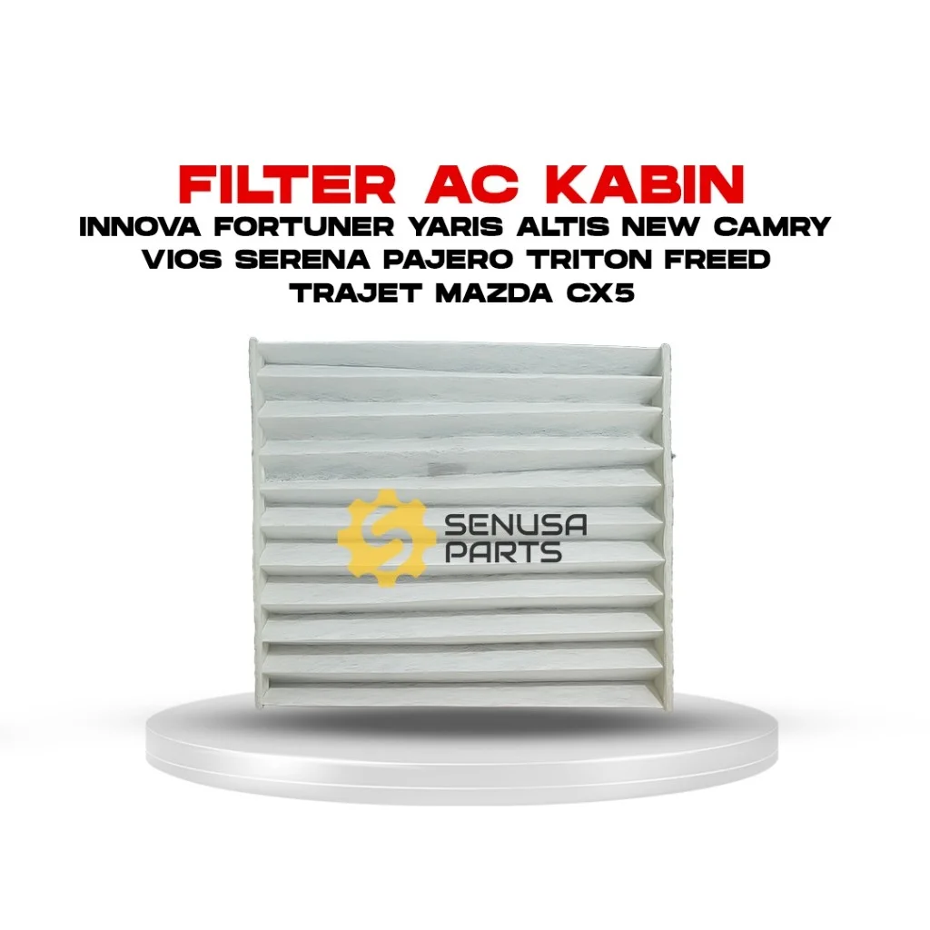 Filter Kabin Innova Fortuner Yaris Altis New Camry Vios Serena Pajero Triton Feed Mazda CX5