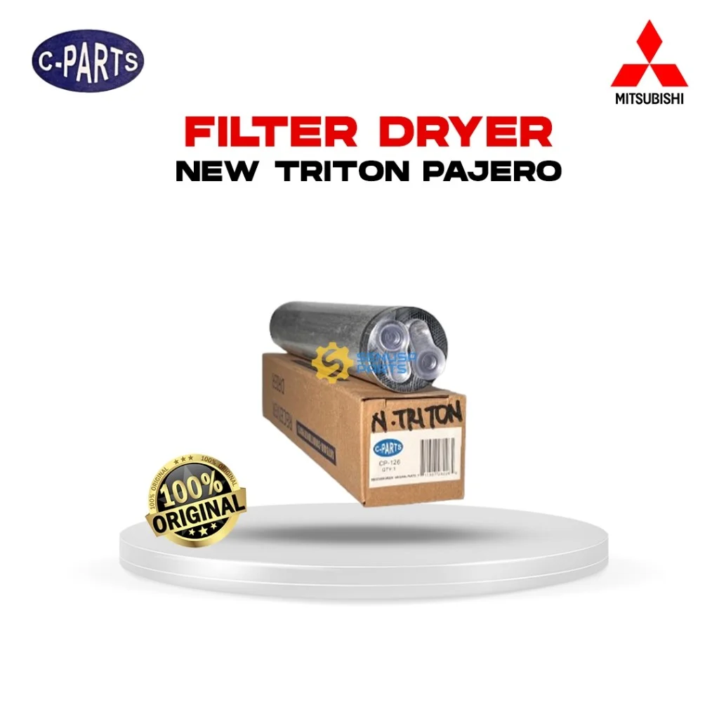 Filter Receiver Drier NEW TRITON PAJERO Filter Dryer AC Mobil (CP-126) KUALITAS TERBAIK