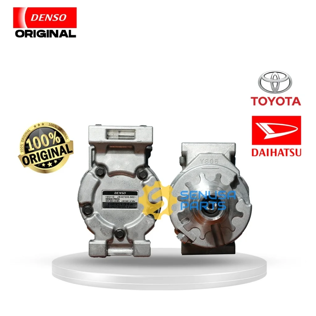 Kompresor AC Avanza Xenia Terios Yaris Ori Denso 447220-5851