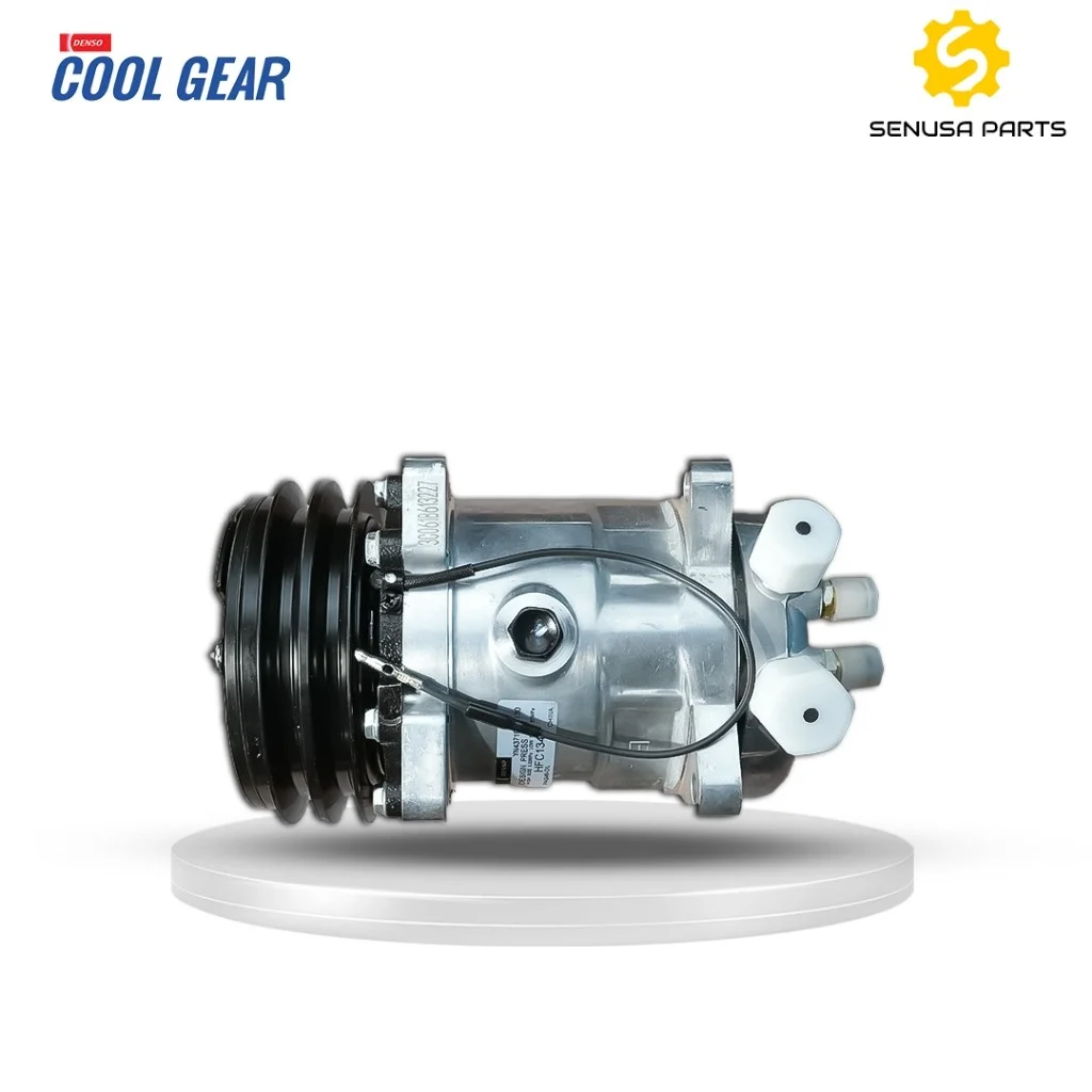 Kompresor AC Mobil 508 Denso Cool Gear Asli 12 Volt / 24 Volt