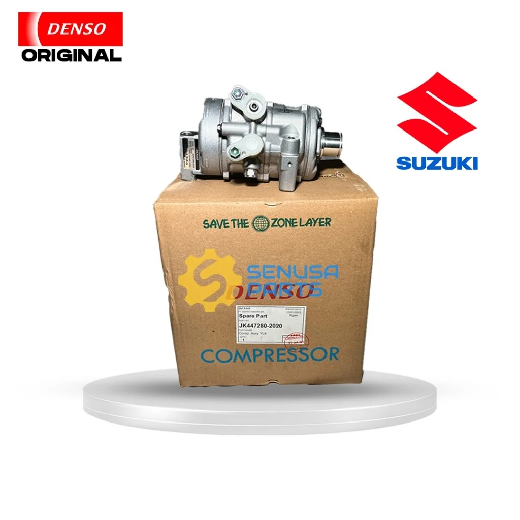Kompresor AC Mobil Ertiga 1.4L Single / Double Blower Original Denso JK447280-2020