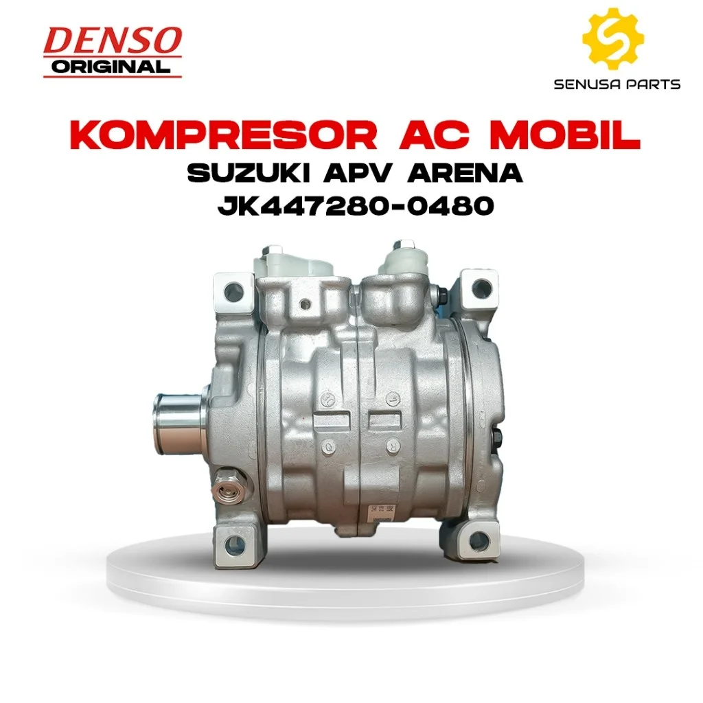 Kompresor AC Mobil Suzuki APV Arena Single Denso Asli 447280-0480