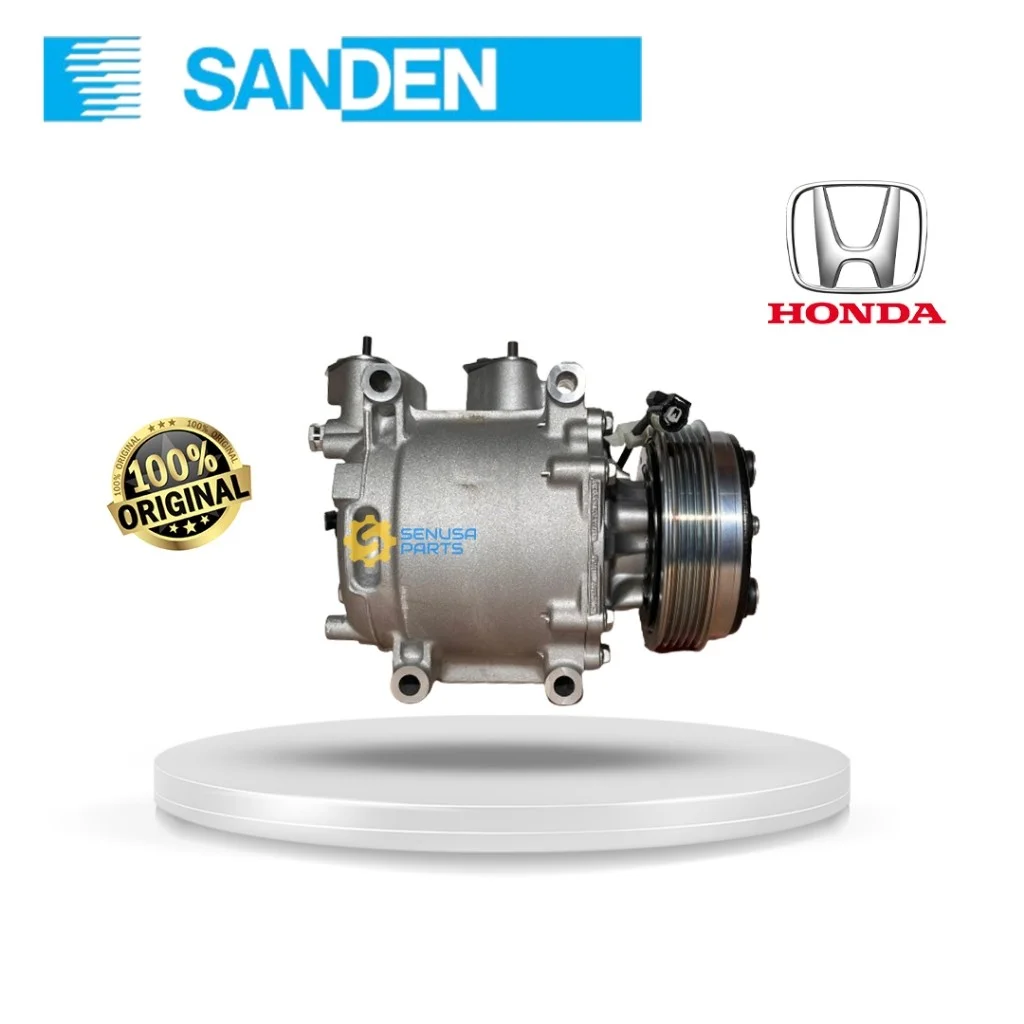 Kompresor Honda Jazz RS Freed 2008-2013 New City 2009 UP Compressor Asli Sanden Original 3483-CE