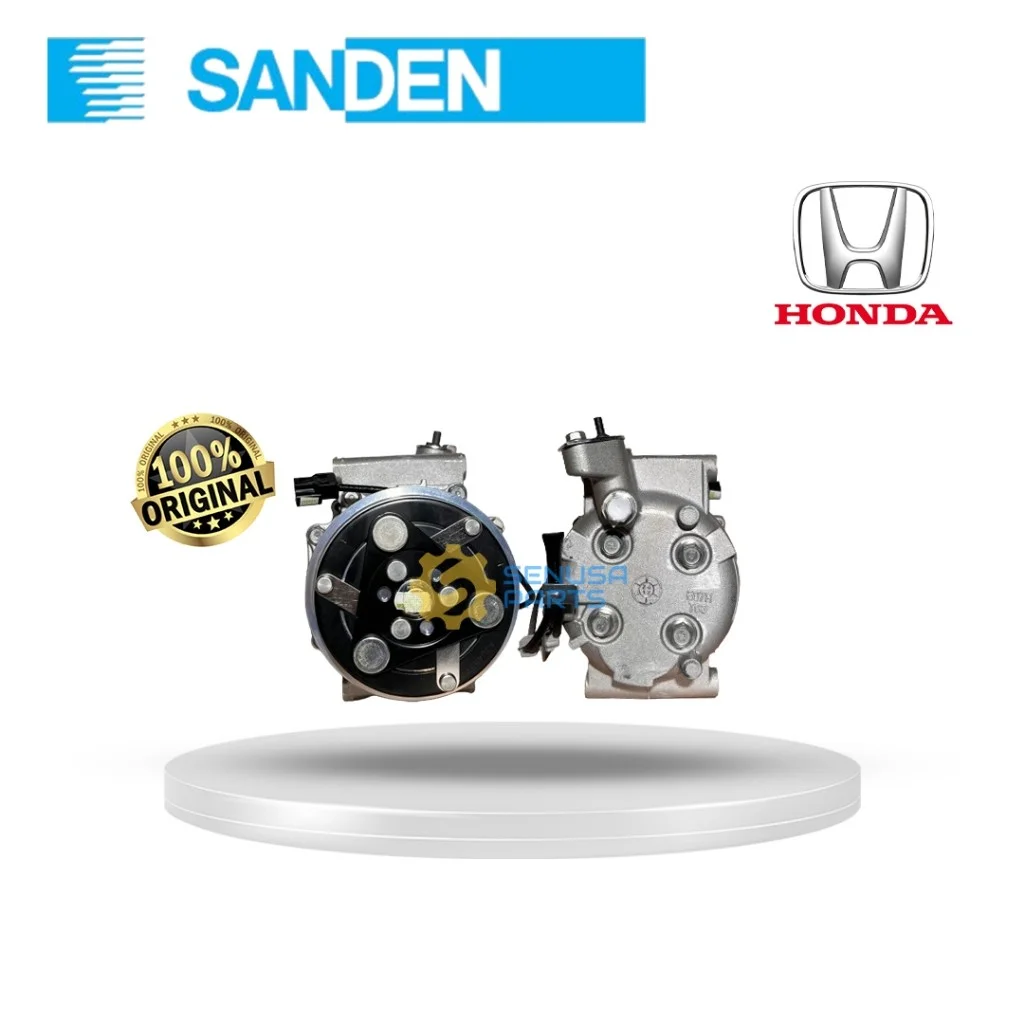 Kompresor Honda Jazz RS Freed 2008-2013 New City 2009 UP Compressor Asli Sanden Original 3483-CE