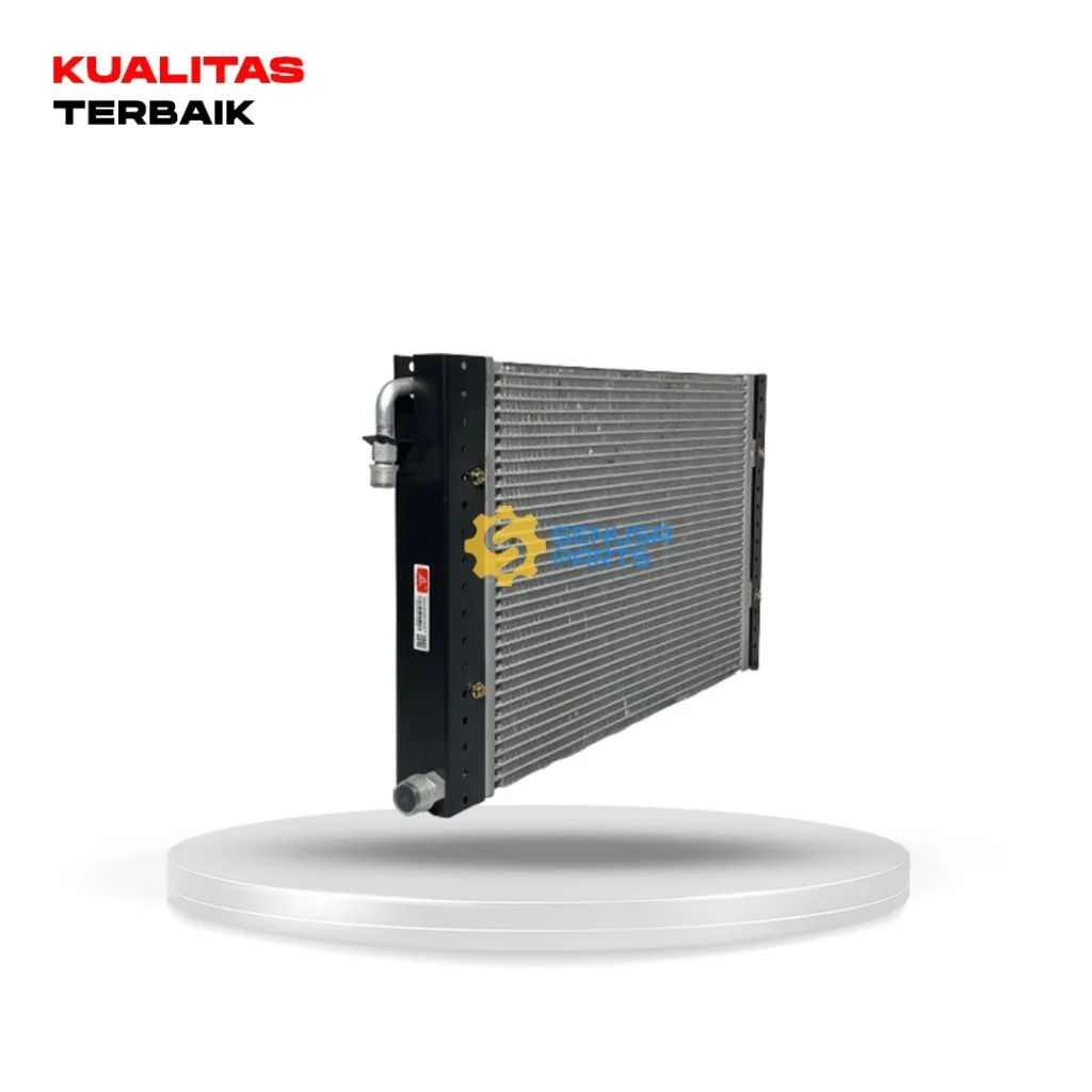 Kondensor AC Mobil Elf Truk 14x23x20 Universal Multiflow R134 (2IN1) Kualitas Terbaik