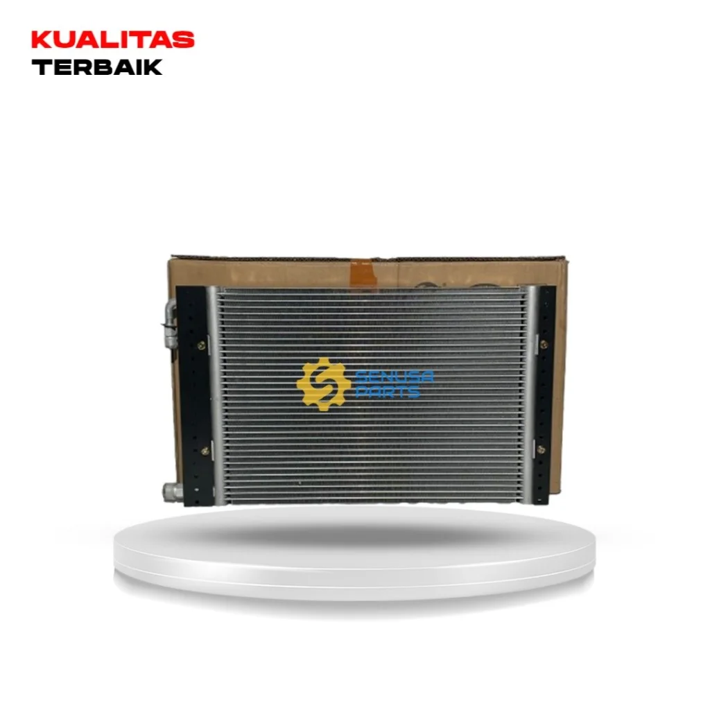 Kondensor AC Mobil Elf Truk 14x23x20 Universal Multiflow R134 (2IN1) Kualitas Terbaik