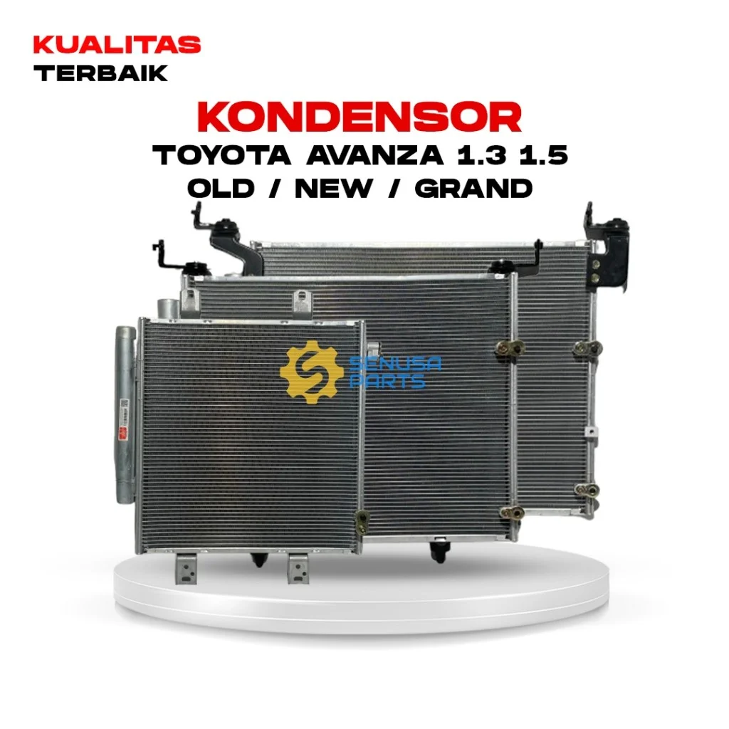 Kondensor AC Mobil Toyota Avanza Xenia 1.3L 1.5L Old / New / Grand Kualitas Terbaik