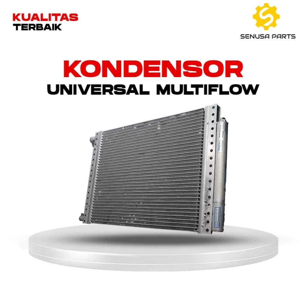 Kondensor AC Universal multiflow R134 Pipa Lurus Kualitas Terbaik