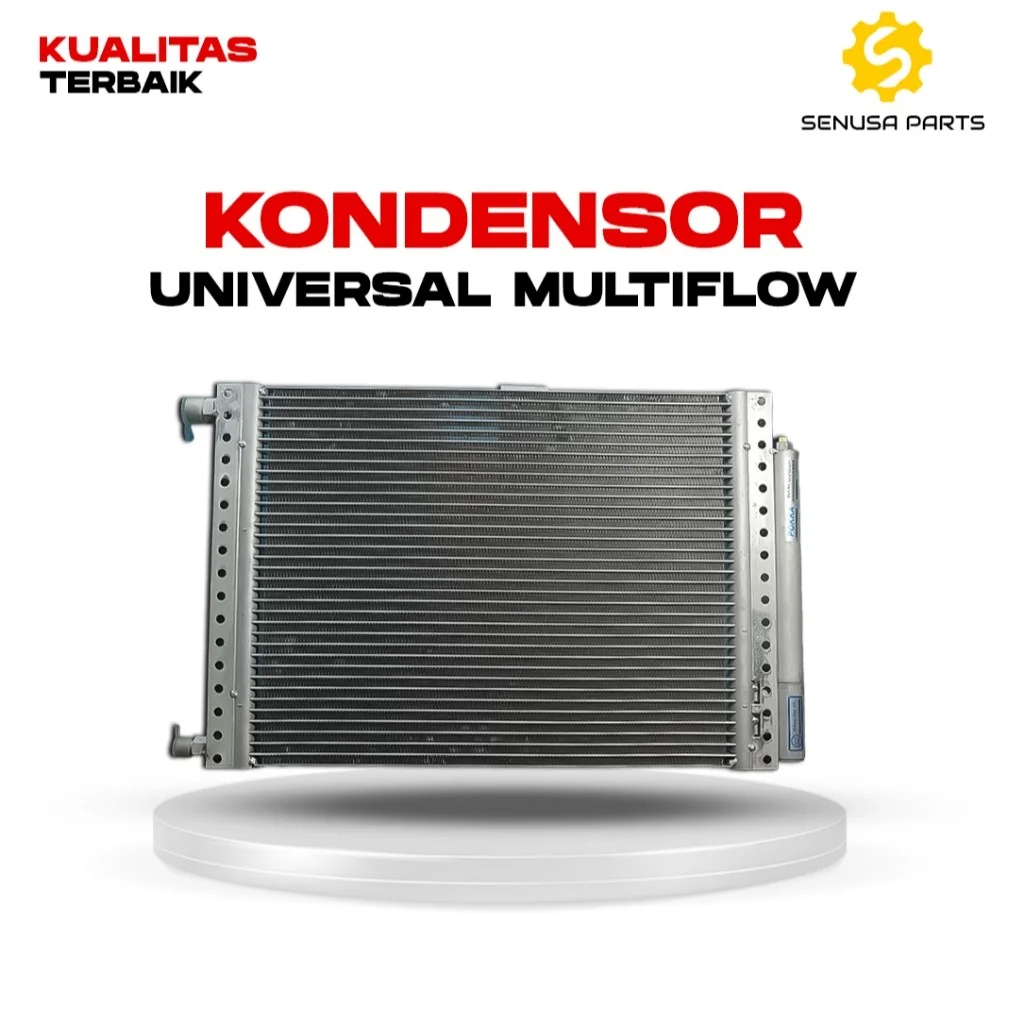 Kondensor AC Universal multiflow R134 Pipa Lurus Kualitas Terbaik