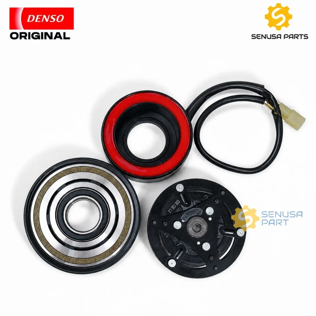 Magnet Clutch Pulley AC Agya Ayla Calya Sigra 1.0, All New Rush Terios Avanza Xenia 1.5 - Ori Denso XI247300-9480