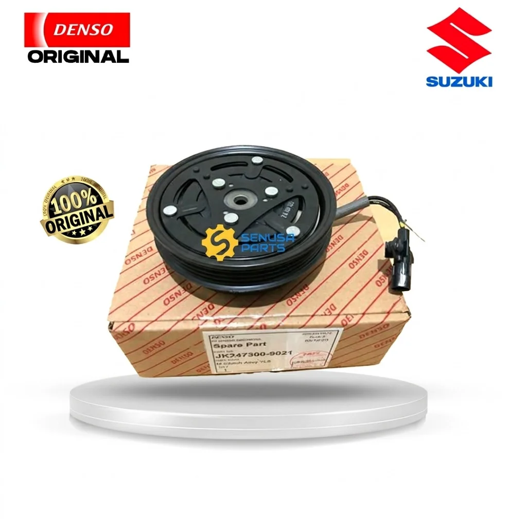 Magnet Clutch Pulley AC Suzuki Ertiga 2012-2018 1.4 K14B Single, Double Blower. Denso Ori JK247300 - 9021 9020