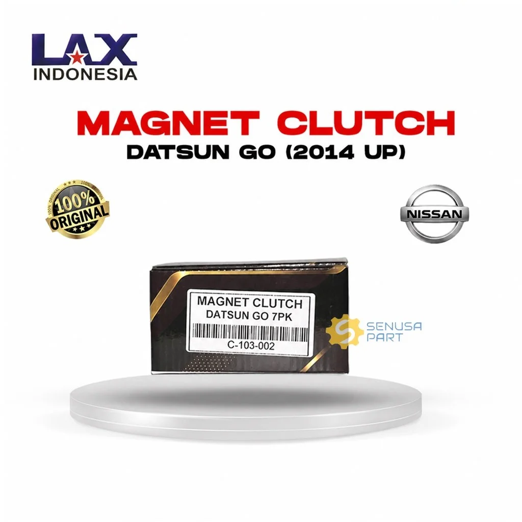 Magnet Clutch Pully AC Datsun Go/Go+/Go Panca 7PK Original LAX Indonesia