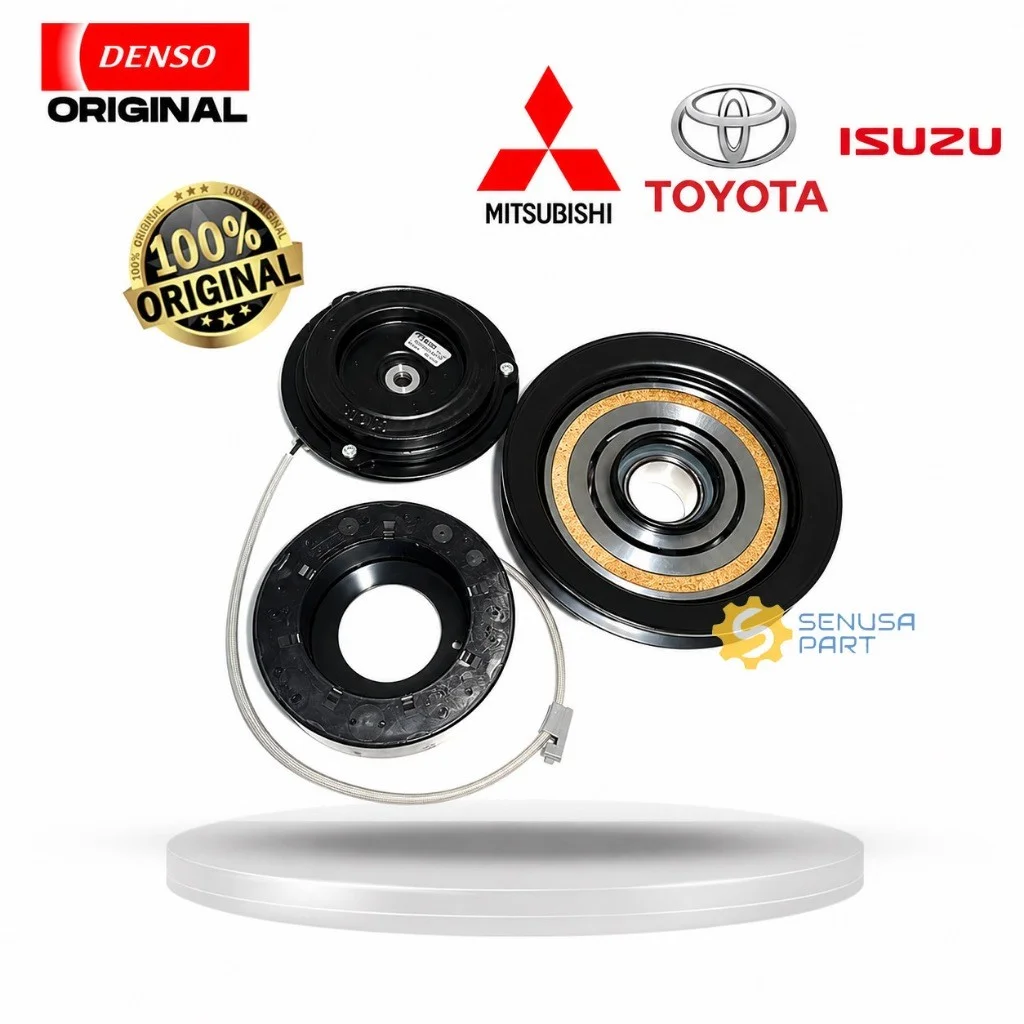 Magnet Clutch Pully AC Kijang Kapsul Panther L300 Ori Denso 447300-2410