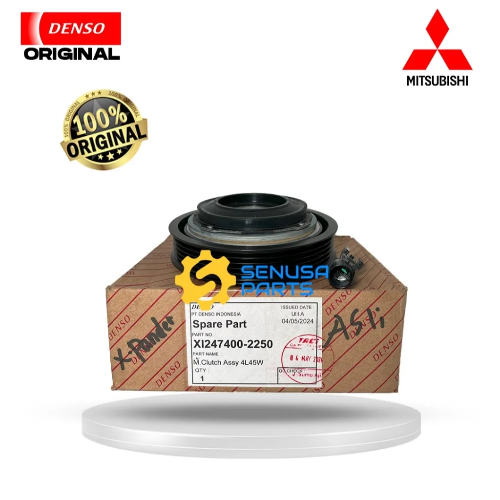 Magnet Clutch Pully AC Mitsubishi Xpander 1.5L (2017 UP) Livina All New - Original Denso XI247400-2250