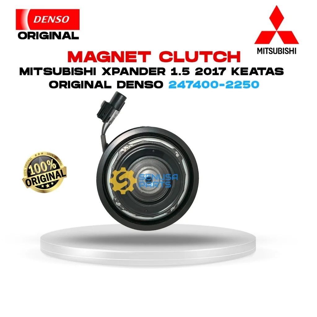 Magnet Clutch Pully AC Mitsubishi Xpander 1.5L (2017 UP) Livina All New - Original Denso XI247400-2250