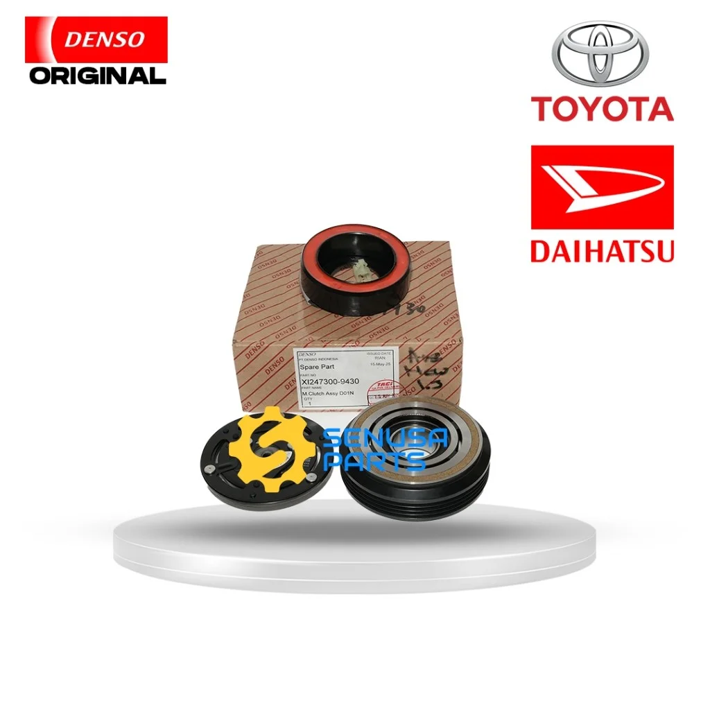 Magnet Clutch Pully AC Mobil Avanza, Xenia 1.3L 2011-2015 2nd Gen - Original Denso 247300-9430