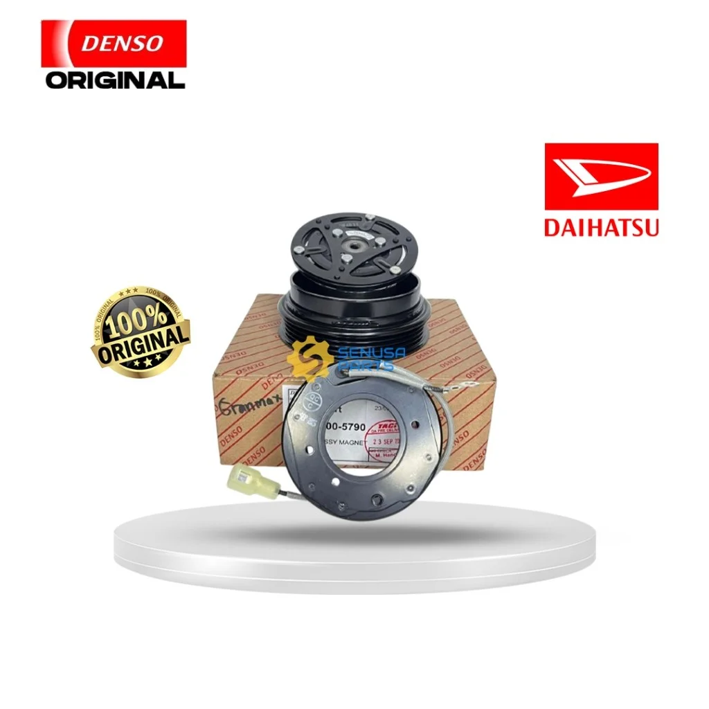 Magnet Clutch Pully AC Mobil Gran Max Minibus 1.3 & 1.5L 2003-2010, Pickup 2018 up, Luxio - Original Denso XI247400-5790