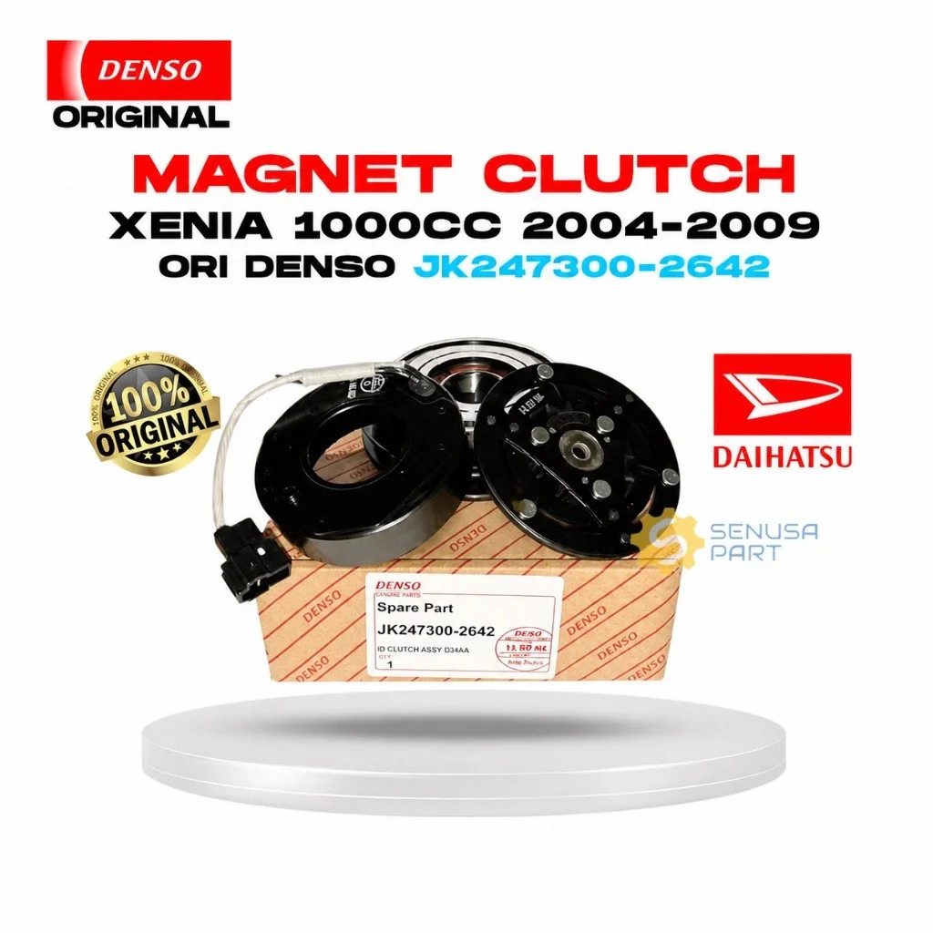 Magnet Clutch Pully AC Xenia 1.0L Gen1 2004-2009 Ori Denso JK247300-2642