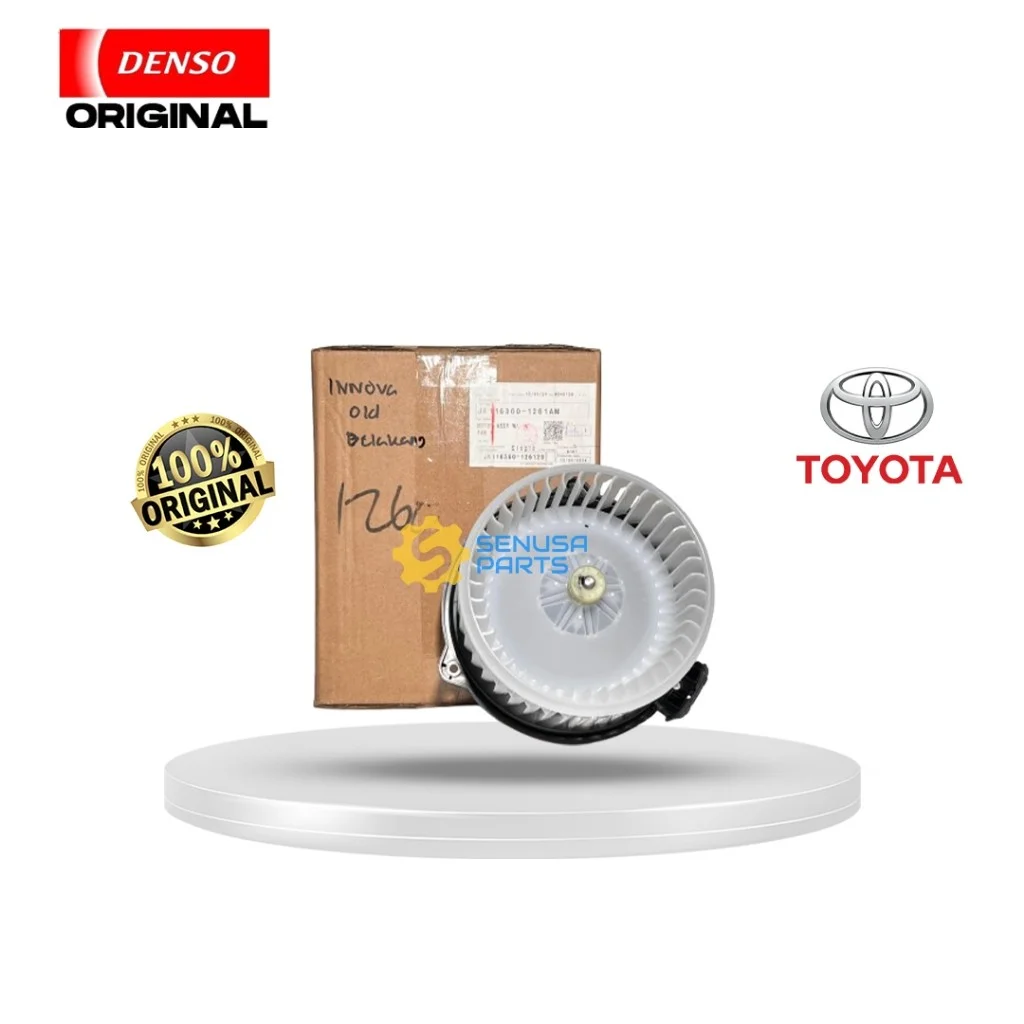 Motor Blower + Resistor Belakang Toyota Innova Fortuner (2004-2015) 1st Gen Denso Original JK116360-1261