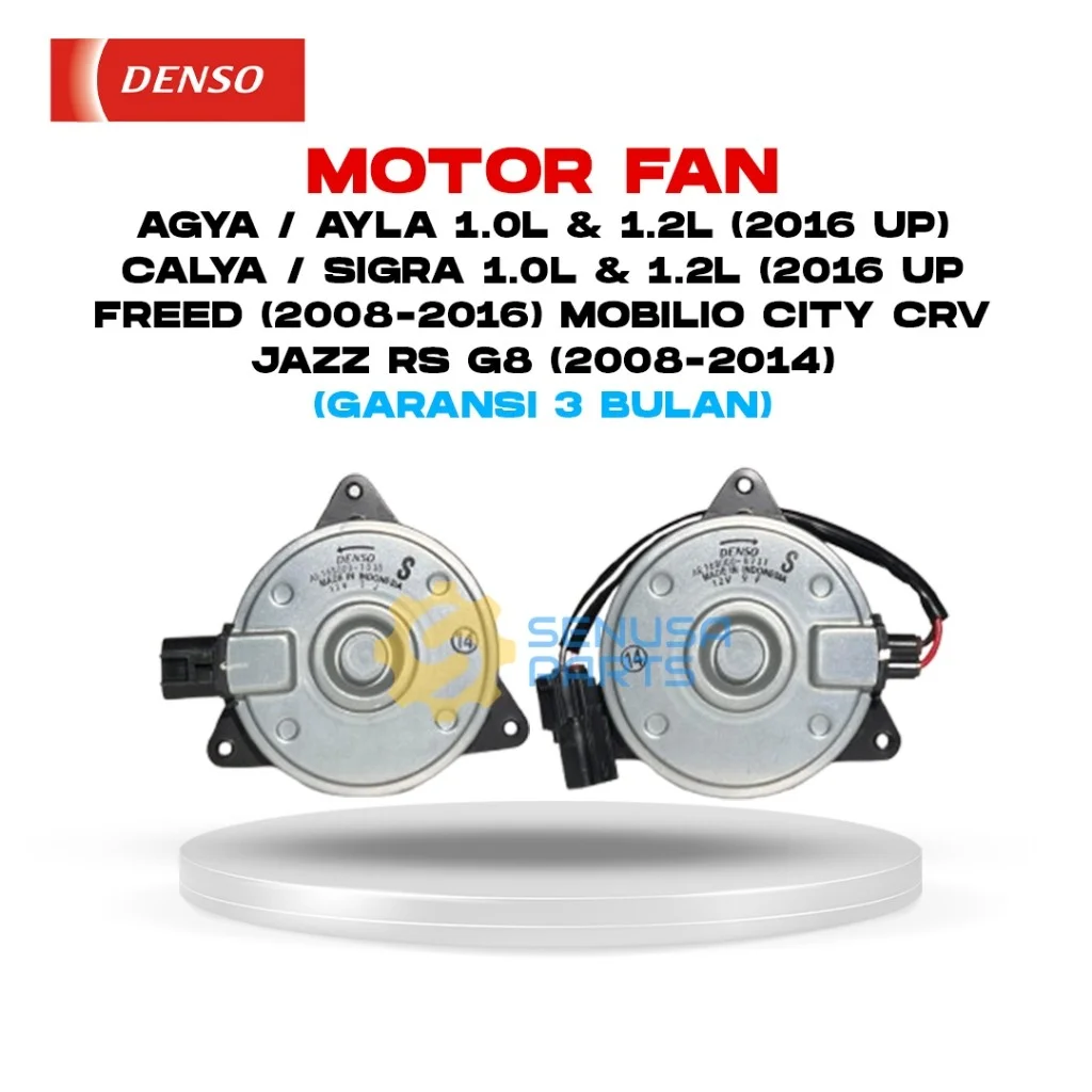 Motor Fan AC Mobil Agya Ayla Calya Sigra Freed Mobilio Jazz Ori Denso