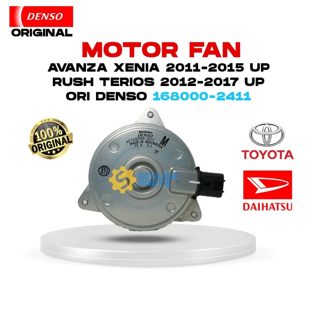 Motor Fan All New Avanza Xenia Rush Terios ORI Denso 168000-2410/2411