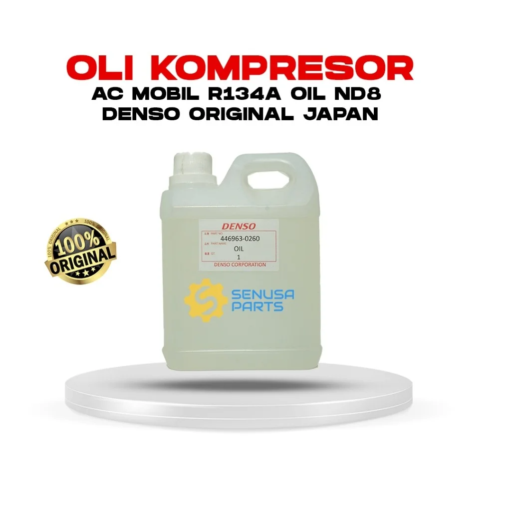 Oli Kompresor ac mobil R134a Oil ND8 Denso Original Japan