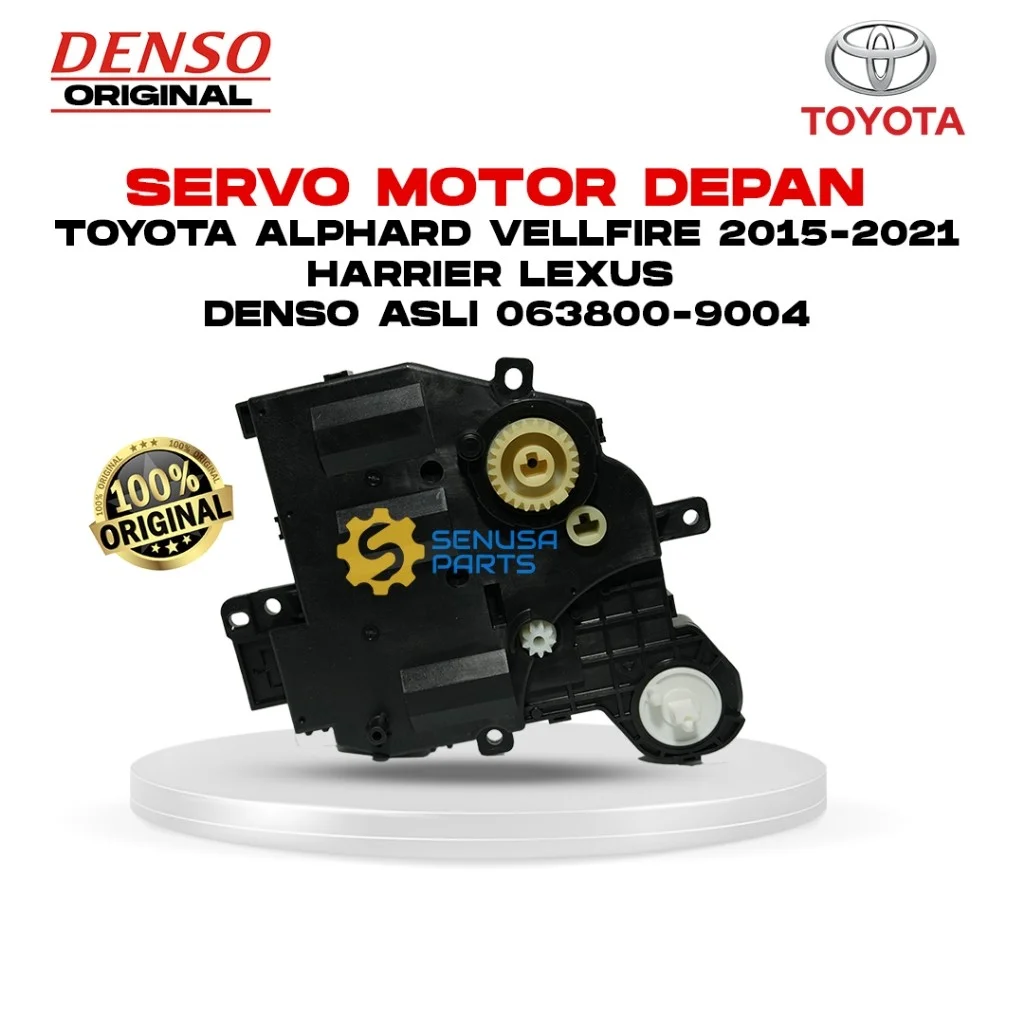 SERVO MOTOR DEPAN TOYOTA ALPHARD VELLFIRE LEXUS 2015-2021 HARRIER DENSO ASLI 063800-9004