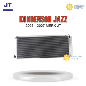 Kondensor AC Honda Jazz 2003-2007 JT064 Merk JT | Condenser AC Honda Jazz 2003-2007 JT064 Merk JT