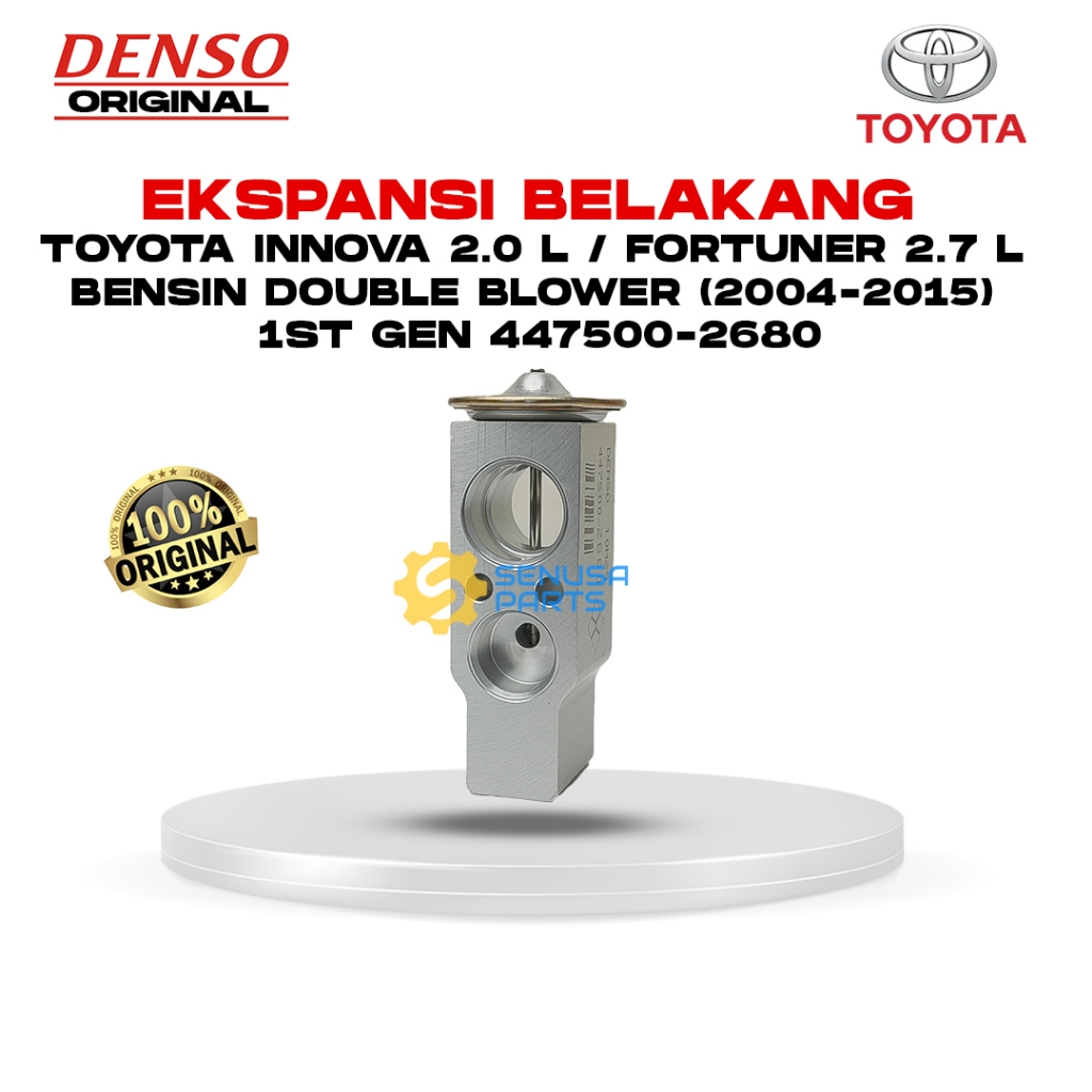 Expansi Valve Innova 2.4 L Diesel Double Blower 2015 keatas 2nd Gen Original Denso 447500-4861