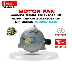 Motor Fan All New Avanza Xenia Rush Terios ORI Denso 168000-2410/2411