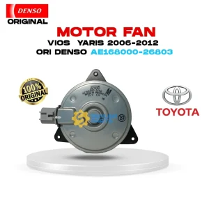 Motor Fan Vios Yaris 2006-2012 Original Denso AE168000-26803D