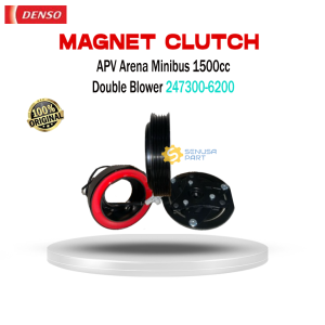 Magnet Clutch Suzuki APV Arena, Minibus, 1500cc, (2004 – 2018) Double Blower 247300-6200 – Original Denso