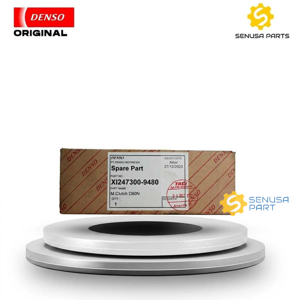 Magnet Clutch Pully AC Toyota Calya Agya Ayla Daihatsu Sigra 1,2L (2016 Up) – Original Denso XI247400-2120