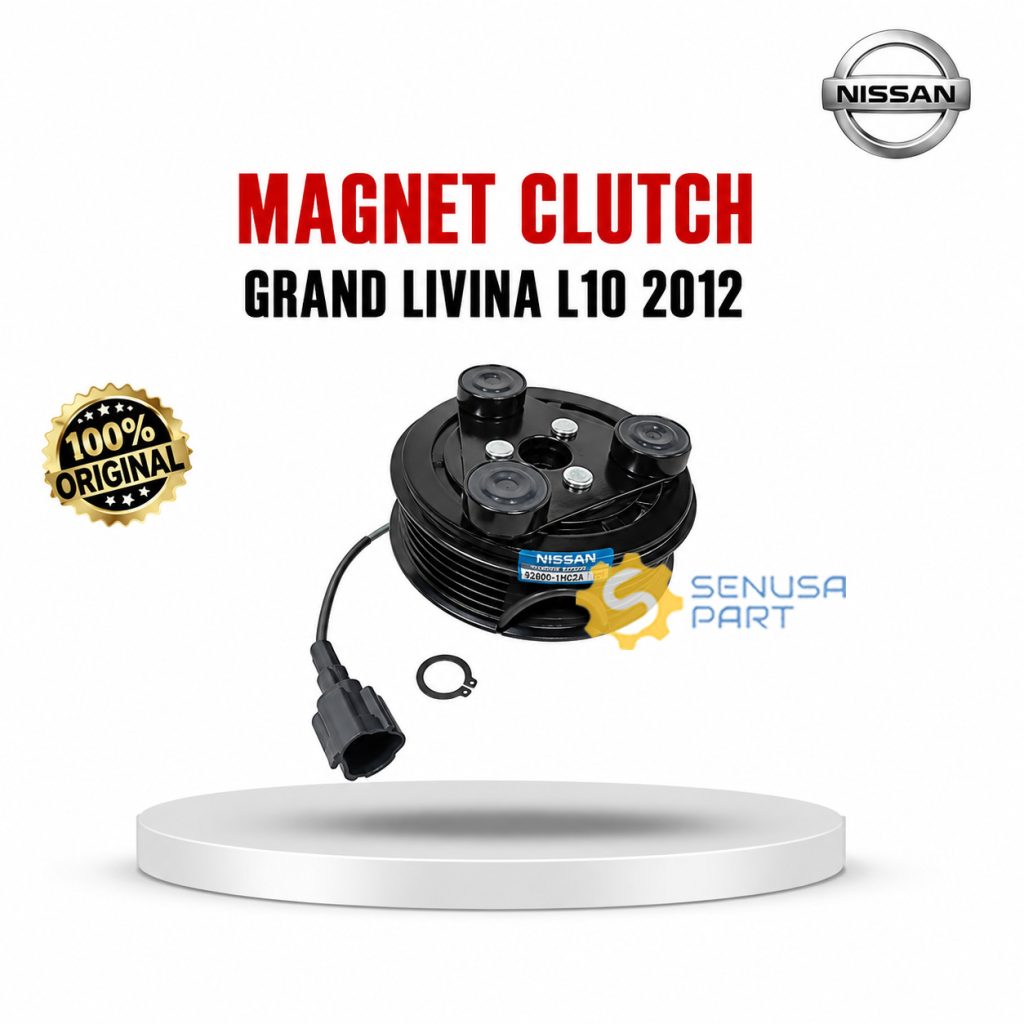 Magnet Clutch Pully AC Mobil Nissan Grand Livina L10 2012 Original Set MC103-004