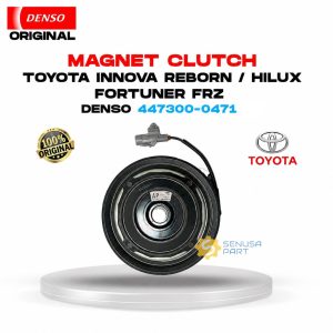 Magnet Clutch Fully AC Toyota Innova Reborn Hilux Fortuner VRZ Ori Denso XI247400-0481